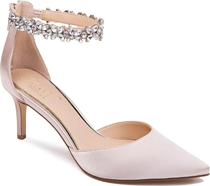 Raleigh Pointed Toe Ankle Strap Pump