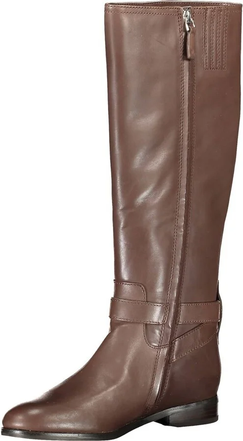 Ralph Lauren Brown Leather Women Women's Boot - Image 3