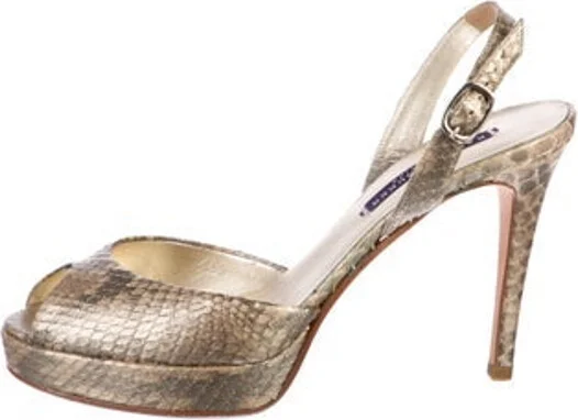 Animal Print, Gold, Metallic