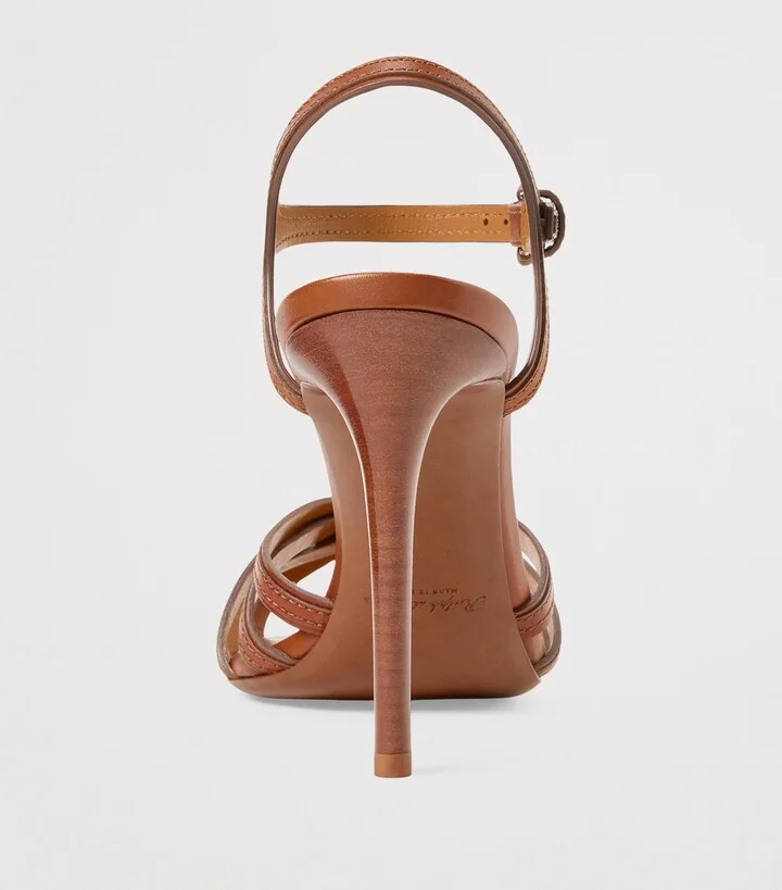Ralph Lauren Collection Leather Kieran Sandals 100 - Image 2