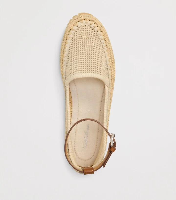 Ralph Lauren Collection Mesh Astred Flat Espadrilles - Image 4