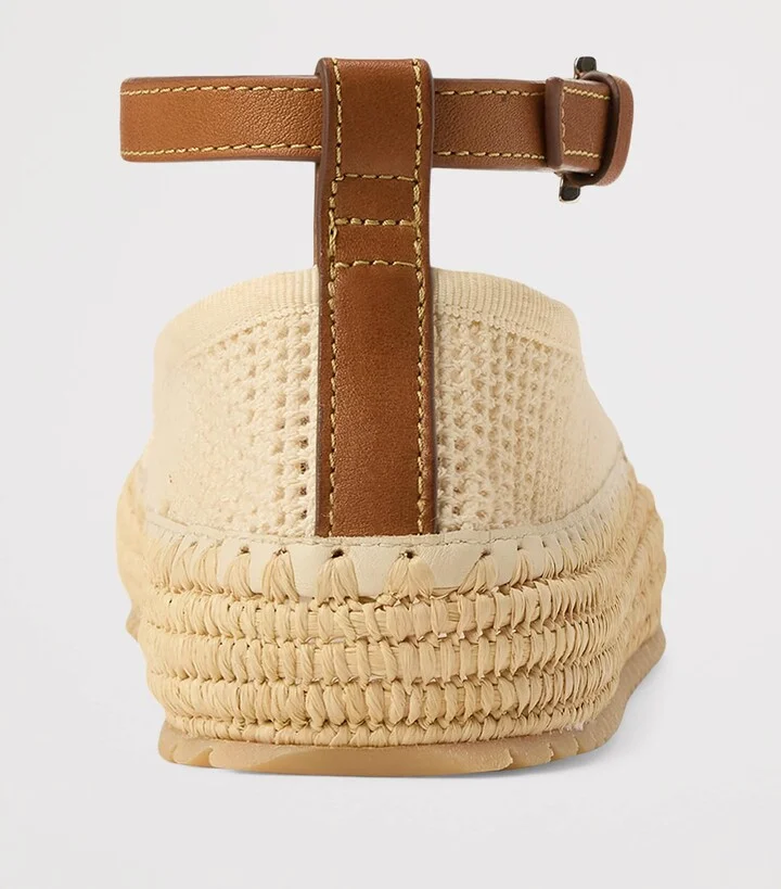 Ralph Lauren Collection Mesh Astred Flat Espadrilles - Image 5