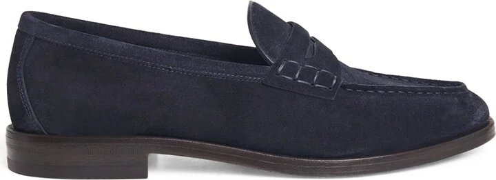 Ralph Lauren Purple Label Suede Bolden Loafers
