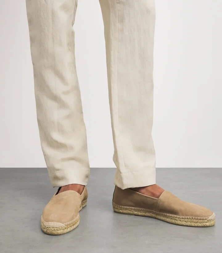 Ralph Lauren Purple Label Suede Collins Espadrilles - Image 2