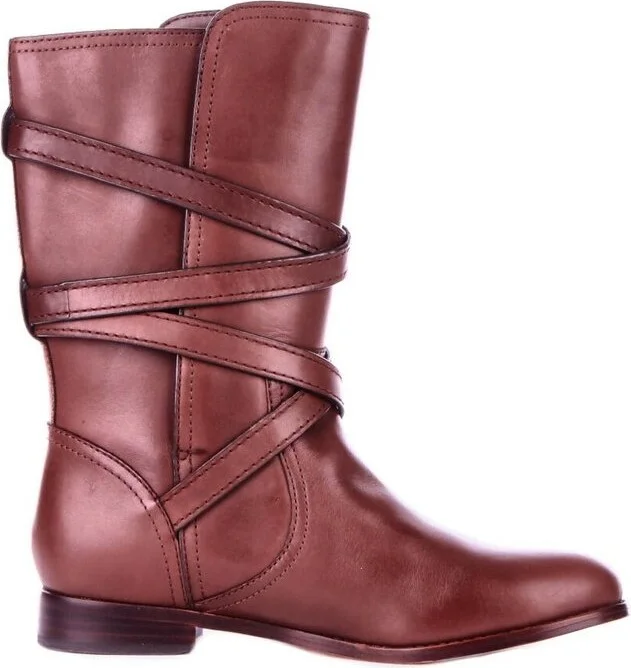 Ralph Lauren Strap Detailed Boots