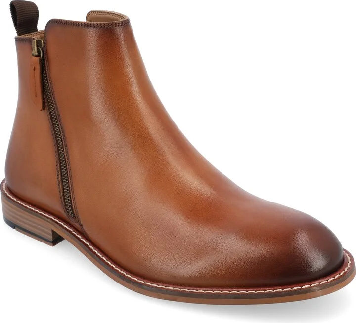 Rami Plain Toe Zip Boot