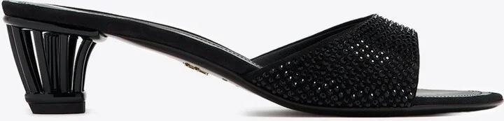 Ramilu 40 Crystal-Embellished Sandals