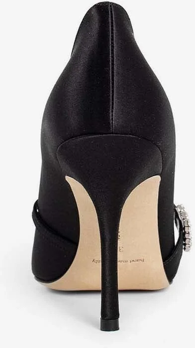 Ramima 90 Crystal Buckle Pumps - Image 2