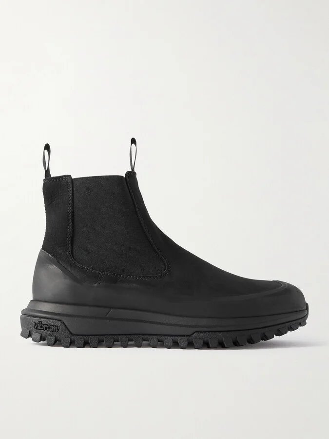 Ramon Rubber-Trimmed Suede Chelsea Boots