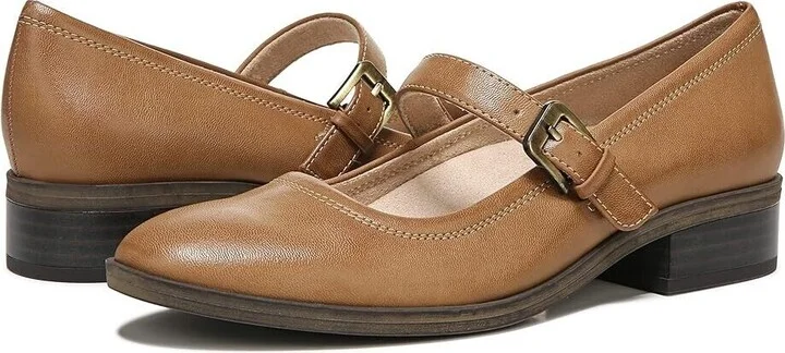 Ramona I2184S1 Flat Women's US 11 Tan Mary Jane Shoes ZPO264 (Brown,11)
