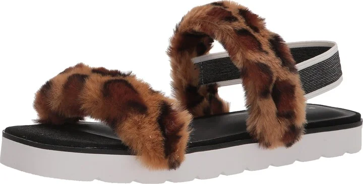 Rampage Women's Flatform Slingback Slide Sandal