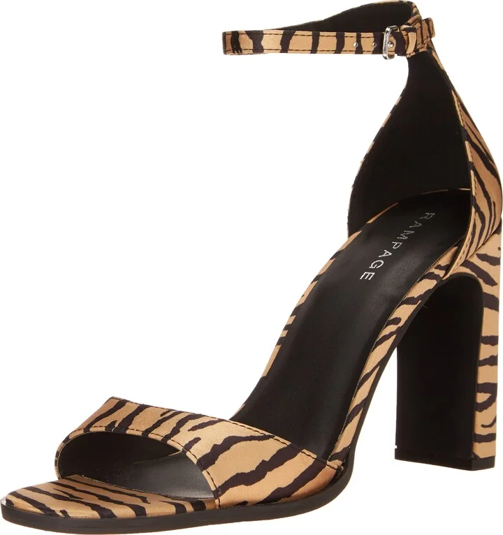 Rampage Women's Two Piece Heeled Sandal