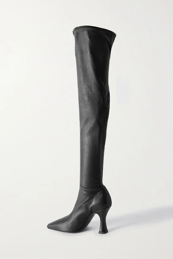 Ran stretch-leather over-the-knee boots - Image 3
