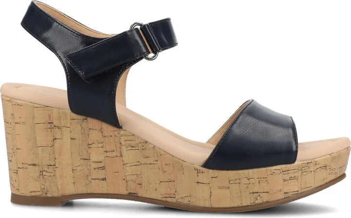Ranae Platform Wedge Cork Sandal - Image 11