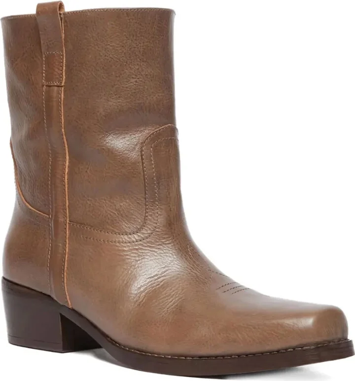 Ranch leather cowboy boots - Image 2