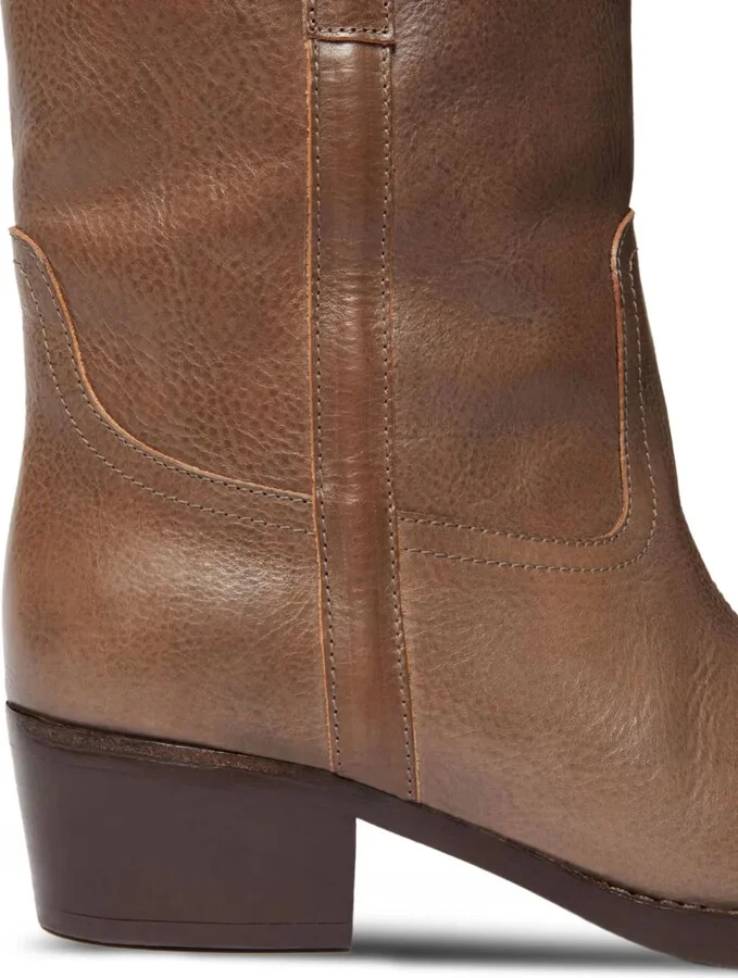 Ranch leather cowboy boots - Image 4