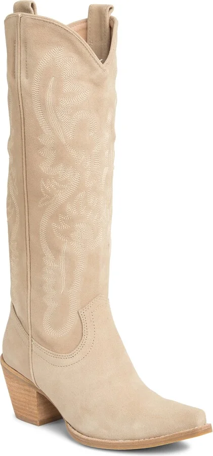 Beige Suede