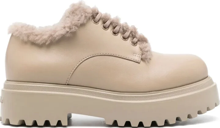 Ranger 55mm leather lace-up shoes