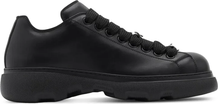 Ranger barbed-wire leather sneakers
