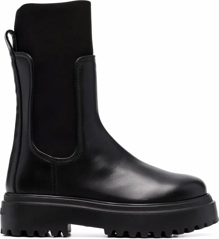 Ranger leather ankle boots
