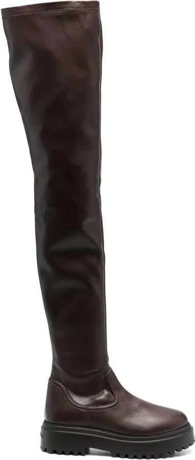 Ranger thigh-high boots