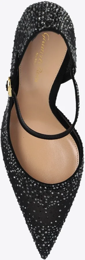 Rania 105 Mary Jane Crystal-Embellished Pumps - Image 3