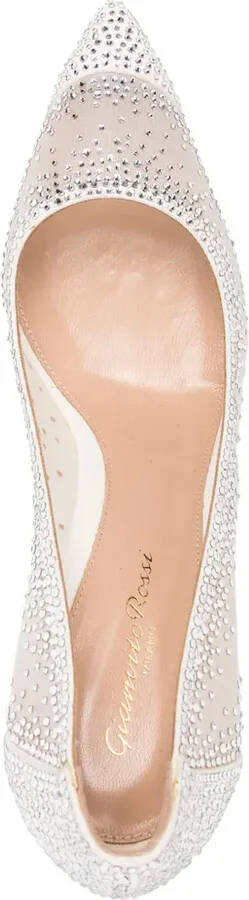 Rania 85mm rhinestone pumps - Image 4