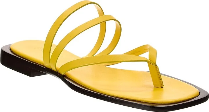 Rania Leather Flat