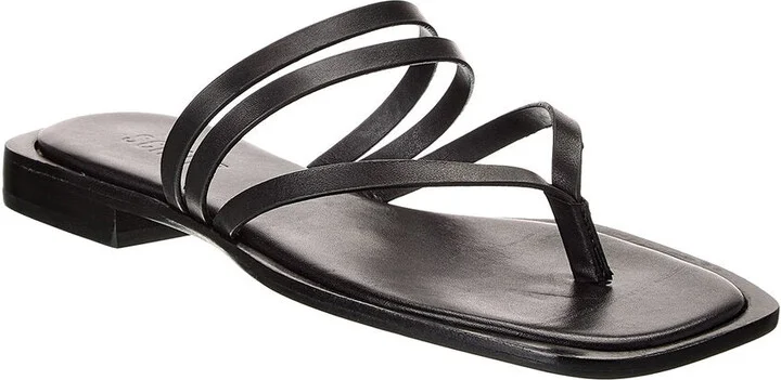 Rania Leather Flat
