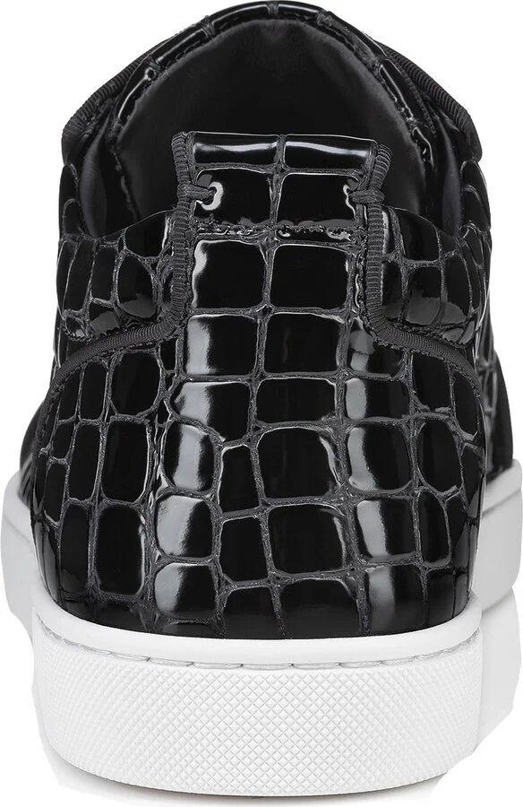 Rantulow Orlato Croc Embossed Patent Leather Sneaker - Image 5