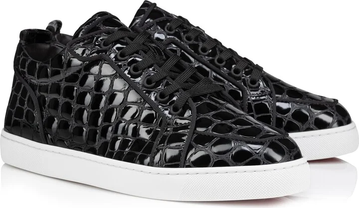 Rantulow Orlato Croc Embossed Patent Leather Sneaker