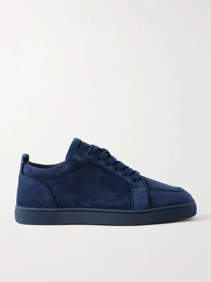 Rantulow Orlato Grosgrain-Trimmed Suede Sneakers