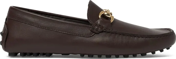Raphael leather driving loafers