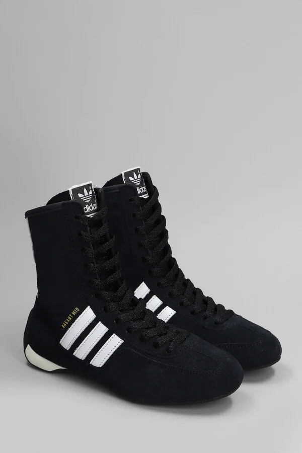 Rasant Mid Sneakers In Black Suede - Image 2