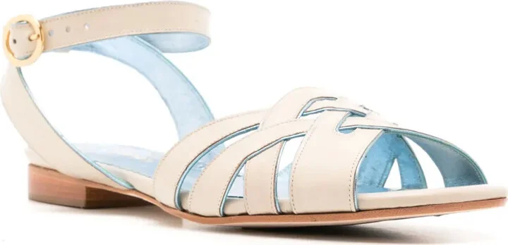 Rasteira Matisse flat leather sandals - Image 2
