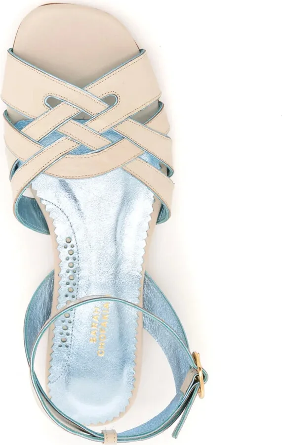 Rasteira Matisse flat leather sandals - Image 4