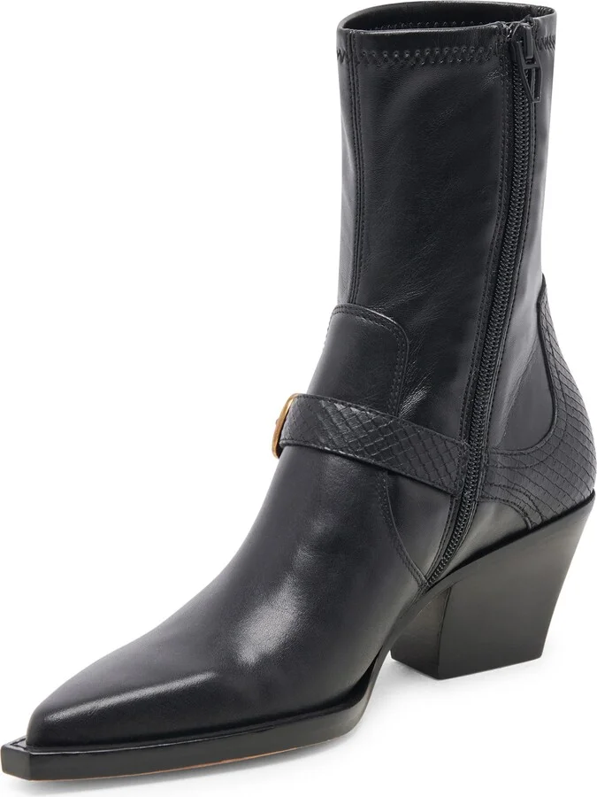 Rave Pointed Toe Bootie - Image 8