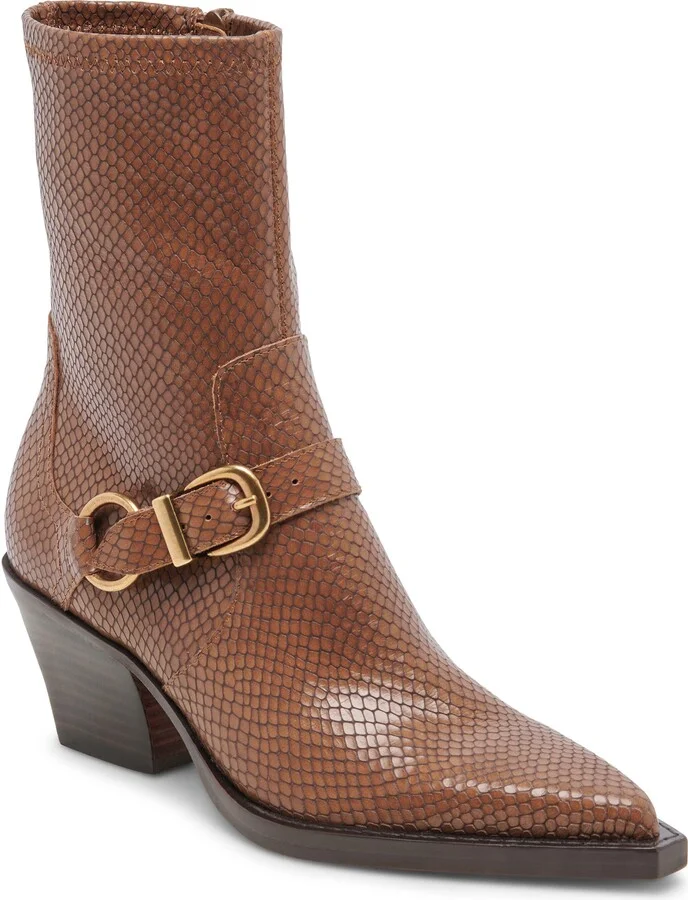 SADDLE EMBOSSED LEATHER