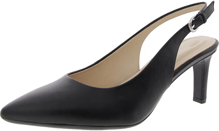 Raveen3 Womens Buckle Manmade Ankle Strap