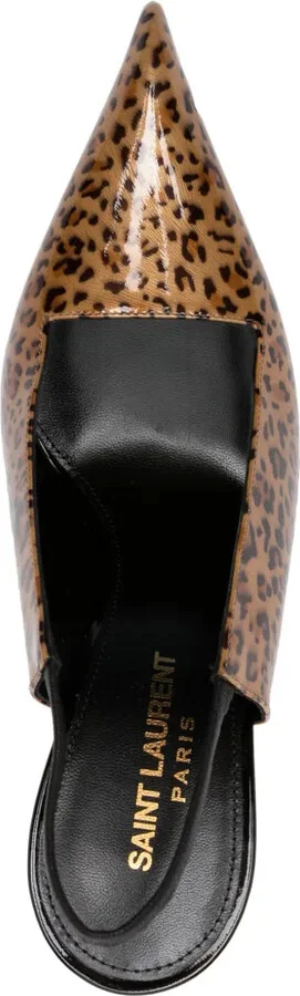 Raven 120mm leopard-print pumps - Image 4