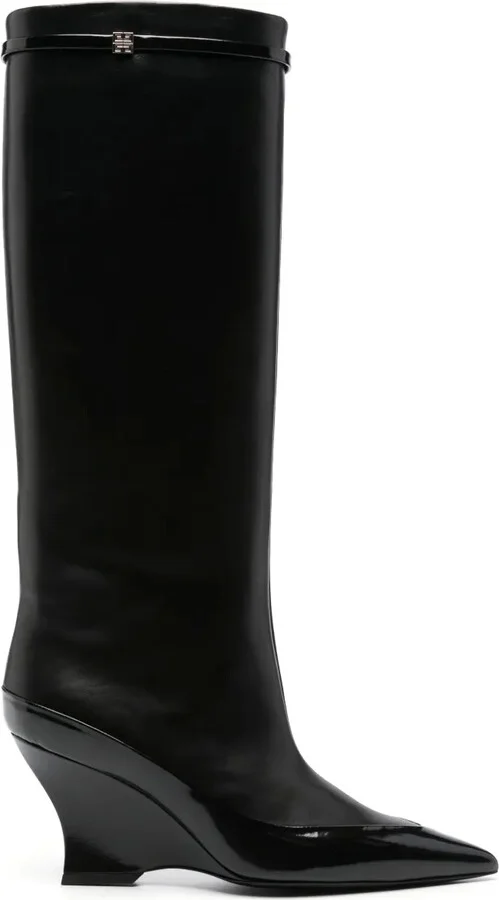 Raven 80mm leather boots