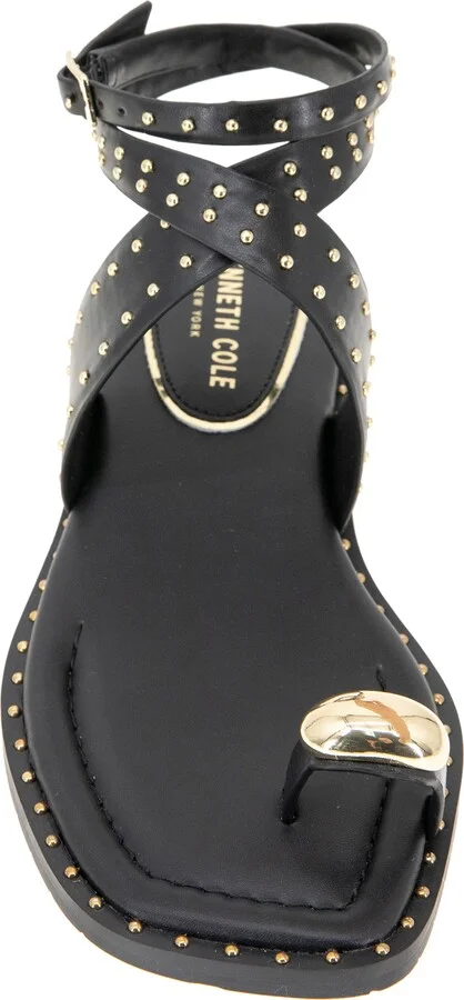 Ravenn Studded Wraparound Ankle Strap Sandal - Image 4