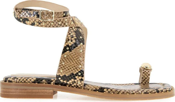 Ravenn Studded Wraparound Ankle Strap Sandal - Image 11