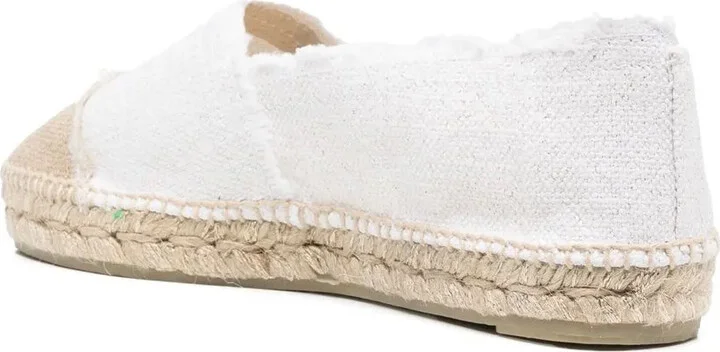 Raw-Cut Contrast-Toe Espadrilles - Image 3