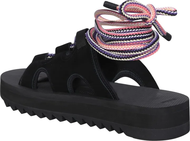 Ray-ab Black Sandal Lanvin X Suicoke - Image 3