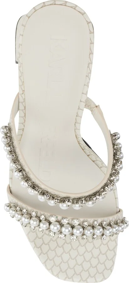 Rayan Rhinestone Block Heel Sandal - Image 3