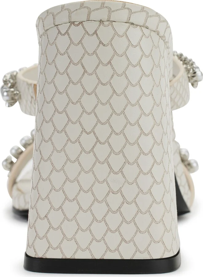 Rayan Rhinestone Block Heel Sandal - Image 5