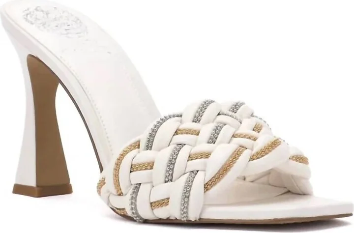 Rayley Mule In White Swan