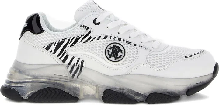 RC Monogram-appliqué sneakers