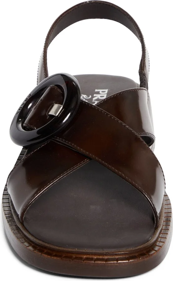 Re-Edition 1996 Crisscross Calfskin Leather Sandal - Image 10